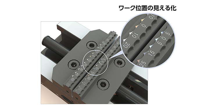 エスコ 125mm マシンバイス 2ウェイ 角度付 EA525AK-5 エスコ ESCO