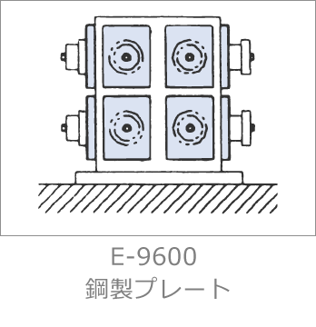 E-9600 鋼製プレート